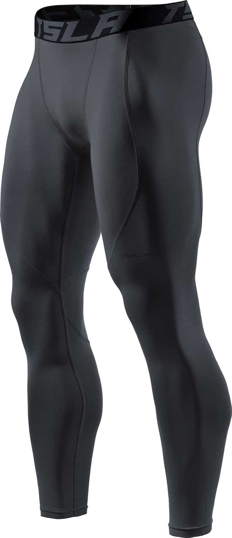 TSLA Men'S Thermal Compression Pants, Athletic Sports Leggings & Running Tights, Wintergear Base Layer Bottoms