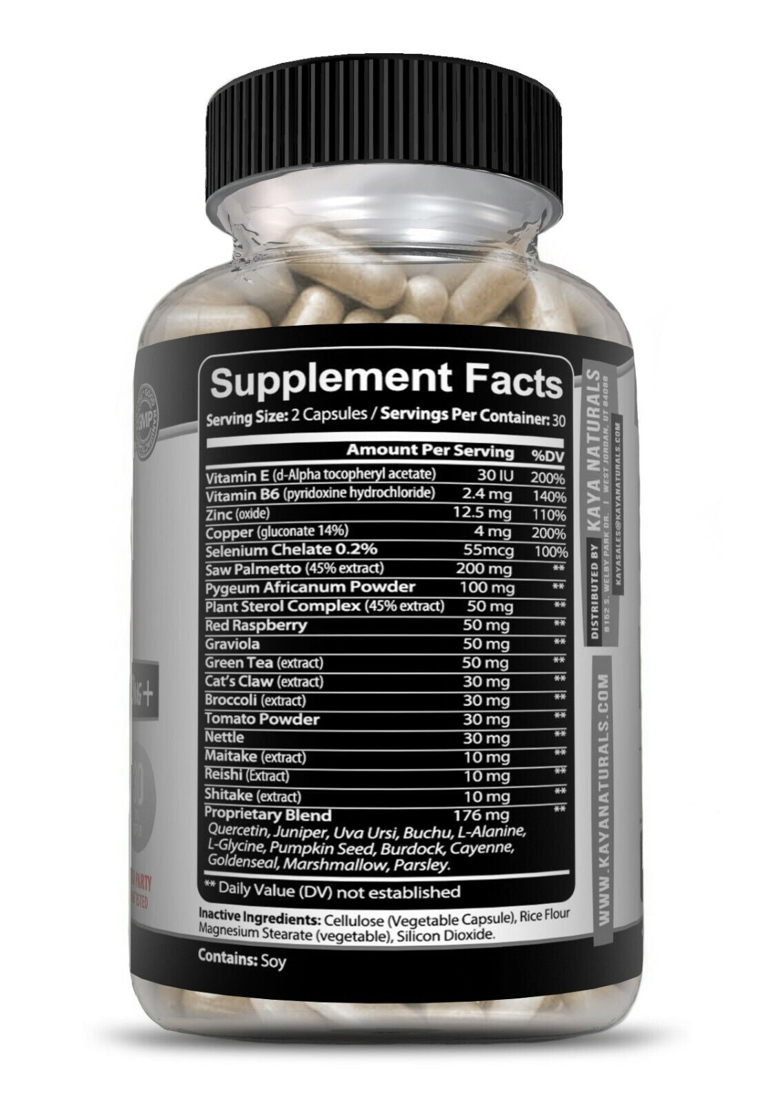 Prostate Supplement - Reduce Frequent Urges to Urinate - Stamina Supplement