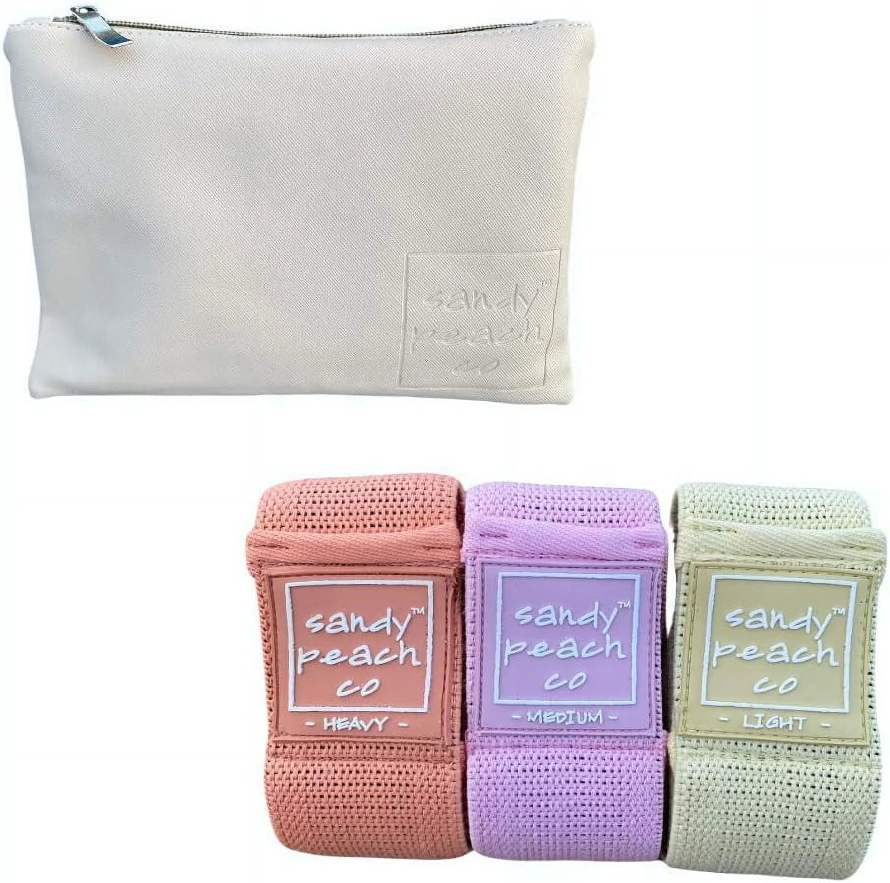 Resistance Bands Set (Heavy, Medium, Light) with Bag