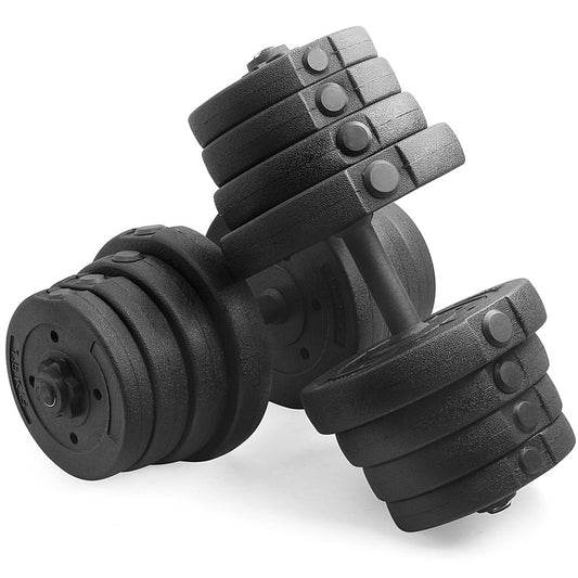 66 LB Dumbbell Set Training Lifting Dumbbells Weight Set,Black