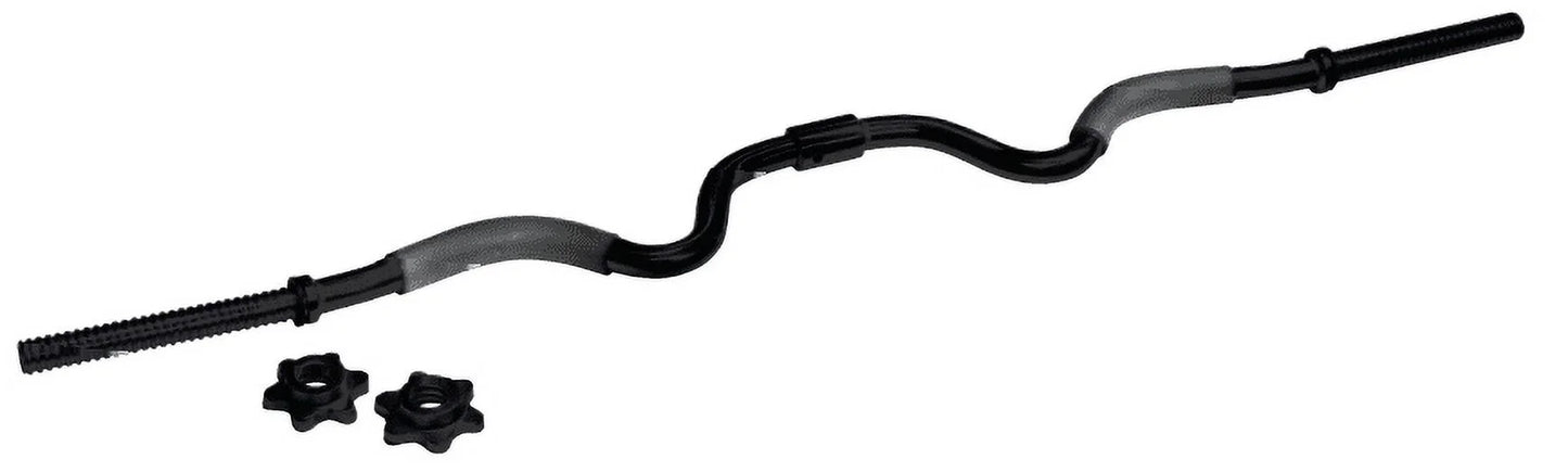 Standard 2-Piece Super Curl Bar with Threaded Ends