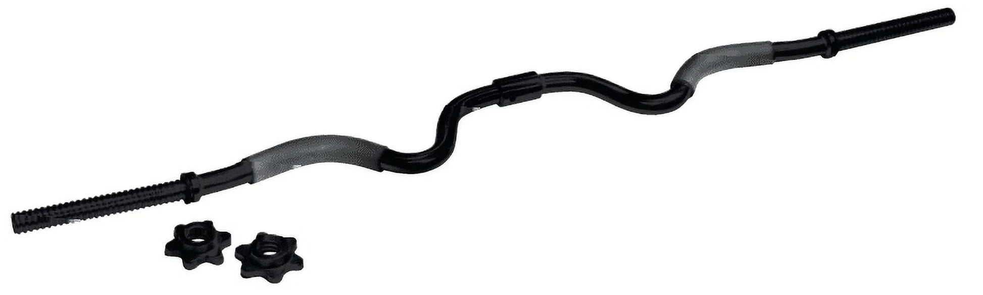 Standard 2-Piece Super Curl Bar with Threaded Ends