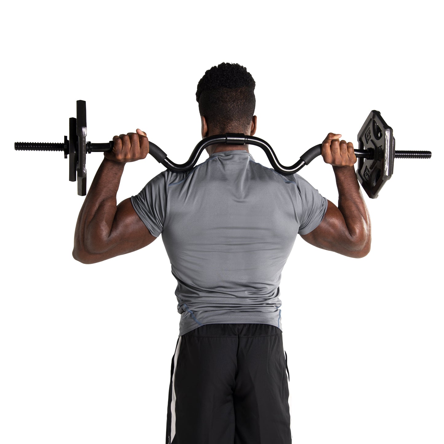 Standard 2-Piece Super Curl Bar with Threaded Ends