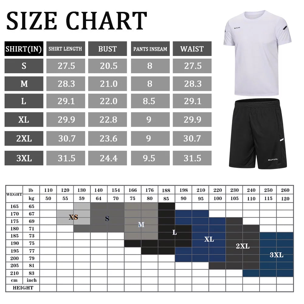 3Pack Men'S Workout Set Gym Clothes Active Shorts Shirt Set for Running Basketball Football and Daily Life,Size S-3XL