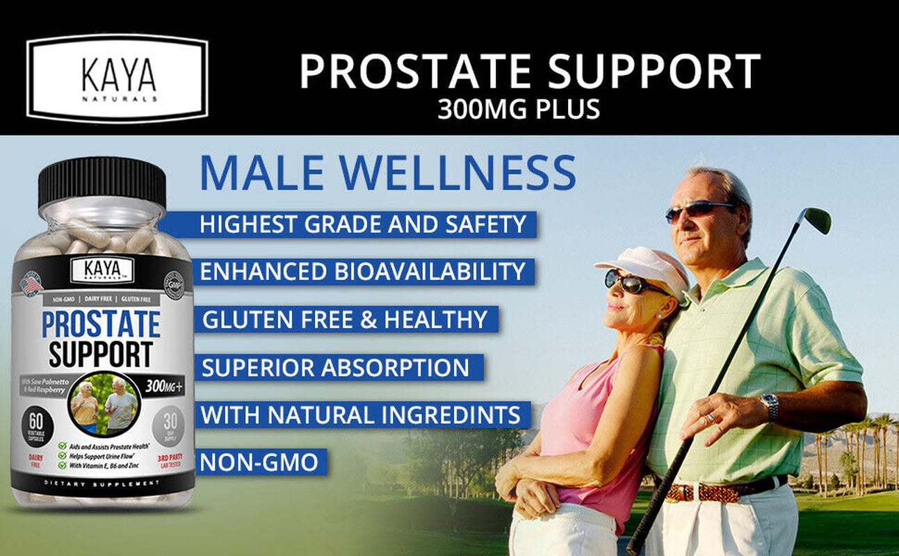 Prostate Supplement - Reduce Frequent Urges to Urinate - Stamina Supplement