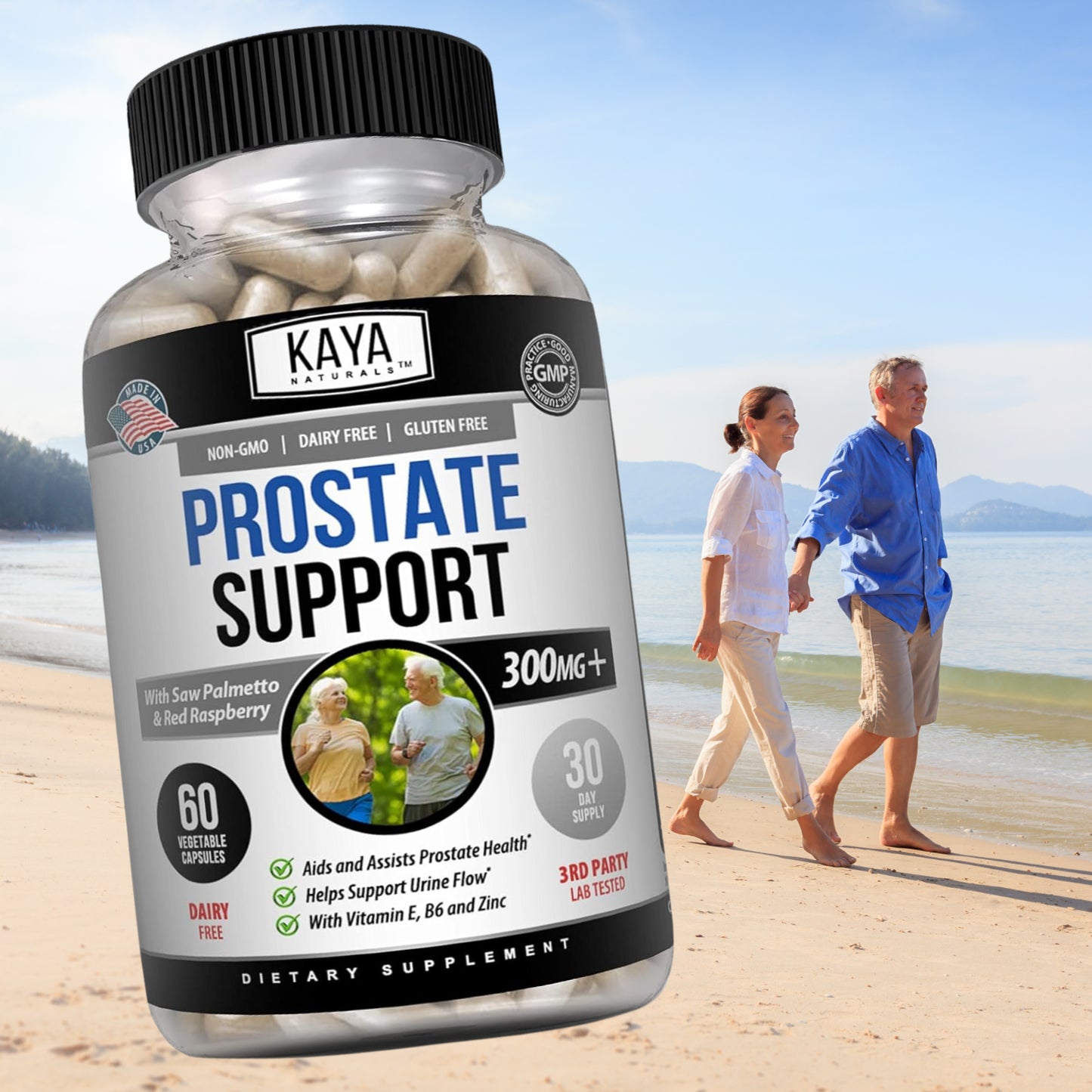 Prostate Supplement - Reduce Frequent Urges to Urinate - Stamina Supplement