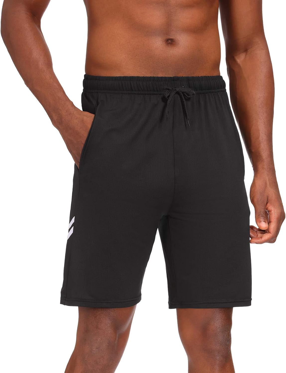 Runhit Gym Shorts for Men 3 Pack Mens Athletic Shorts 9 Inch Workout Basketball Running Shorts Men with Pockets