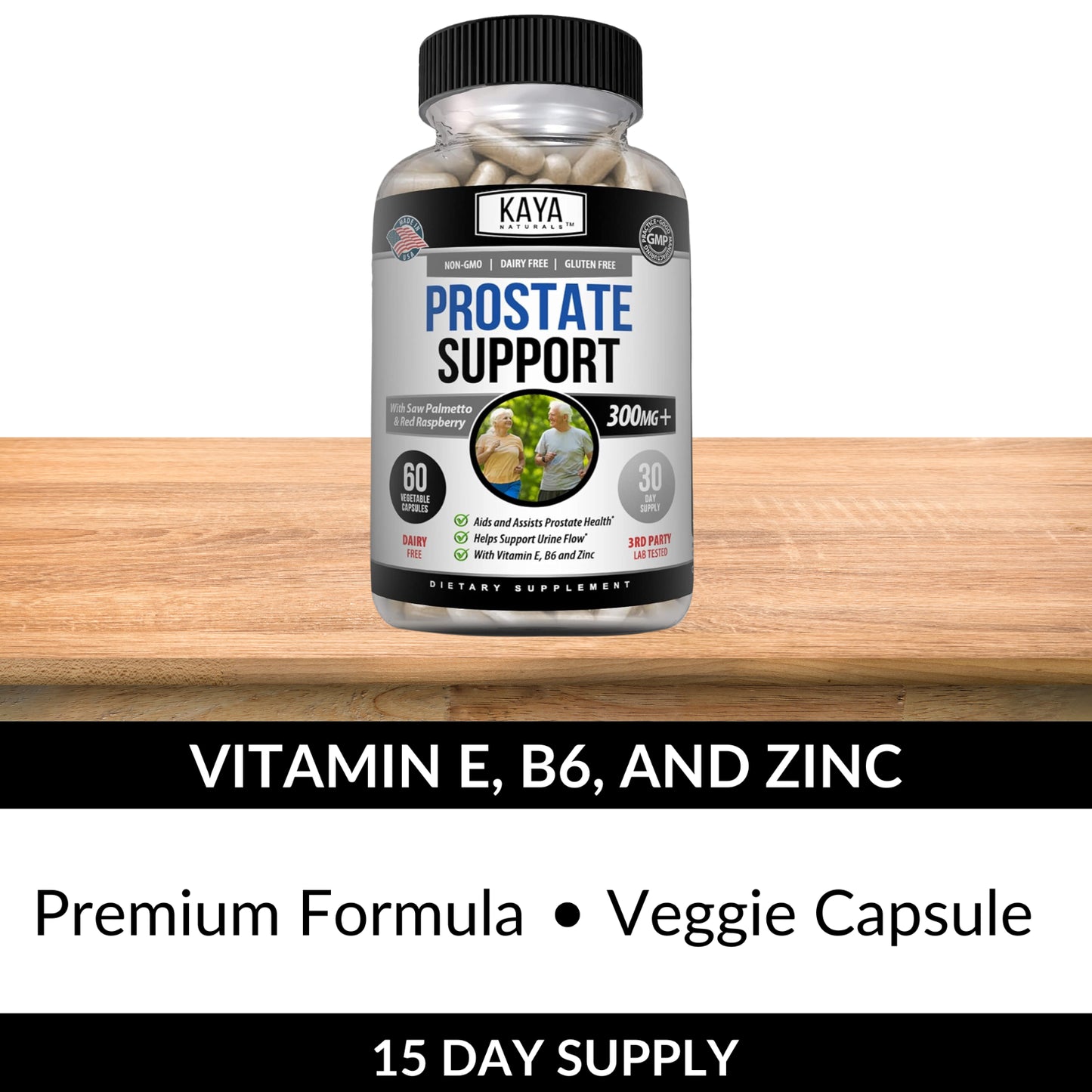 Prostate Supplement - Reduce Frequent Urges to Urinate - Stamina Supplement