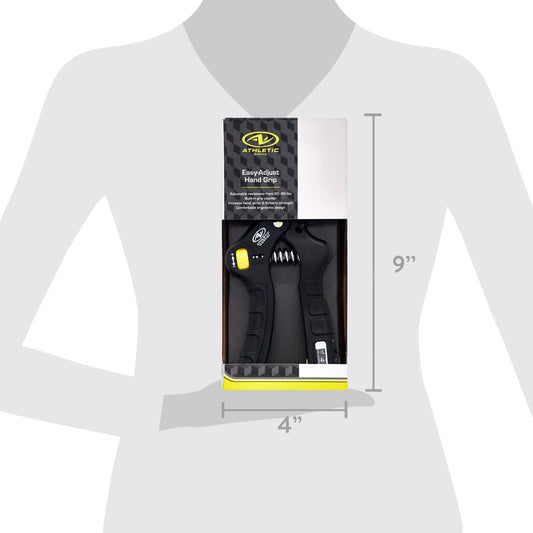 Adjustable Hand Grip Exerciser, Wrist and Forearm Strength, One-Size