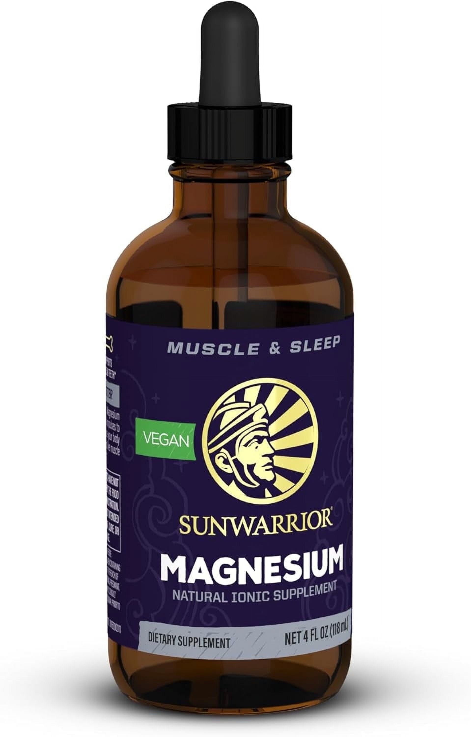 Magnesium Natural Ionic Supplement Liquid 4 Oz Dietary Supplement