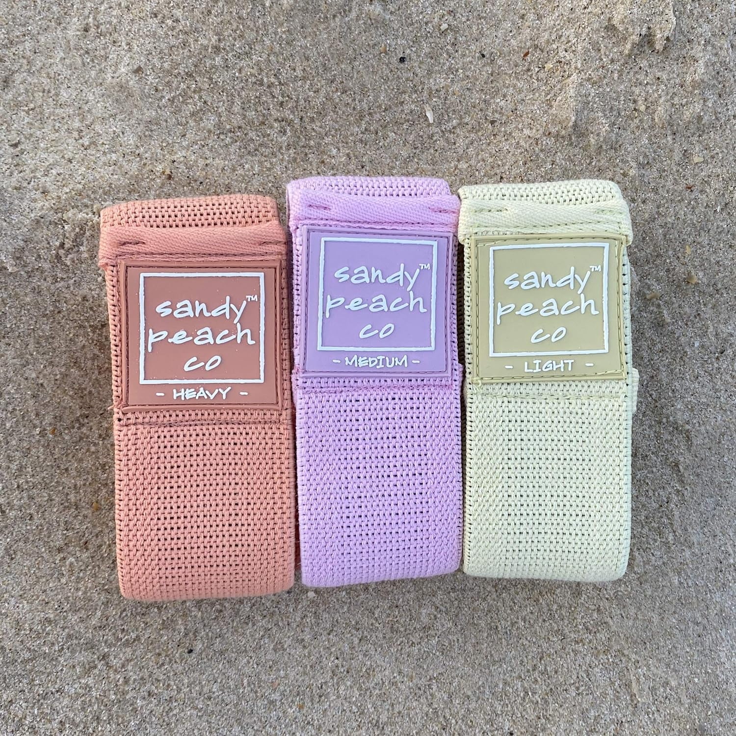 Resistance Bands Set (Heavy, Medium, Light) with Bag