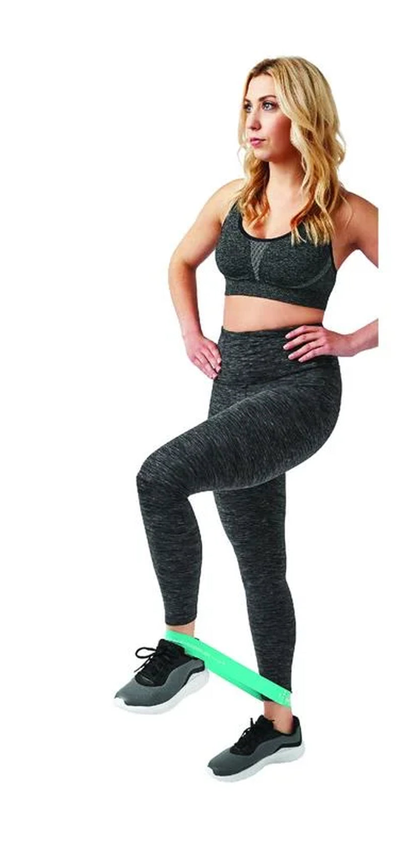 Mini Loop Bands 3Pcs Set, Light, Medium, Heavy Power, Multi Color. 12In Length