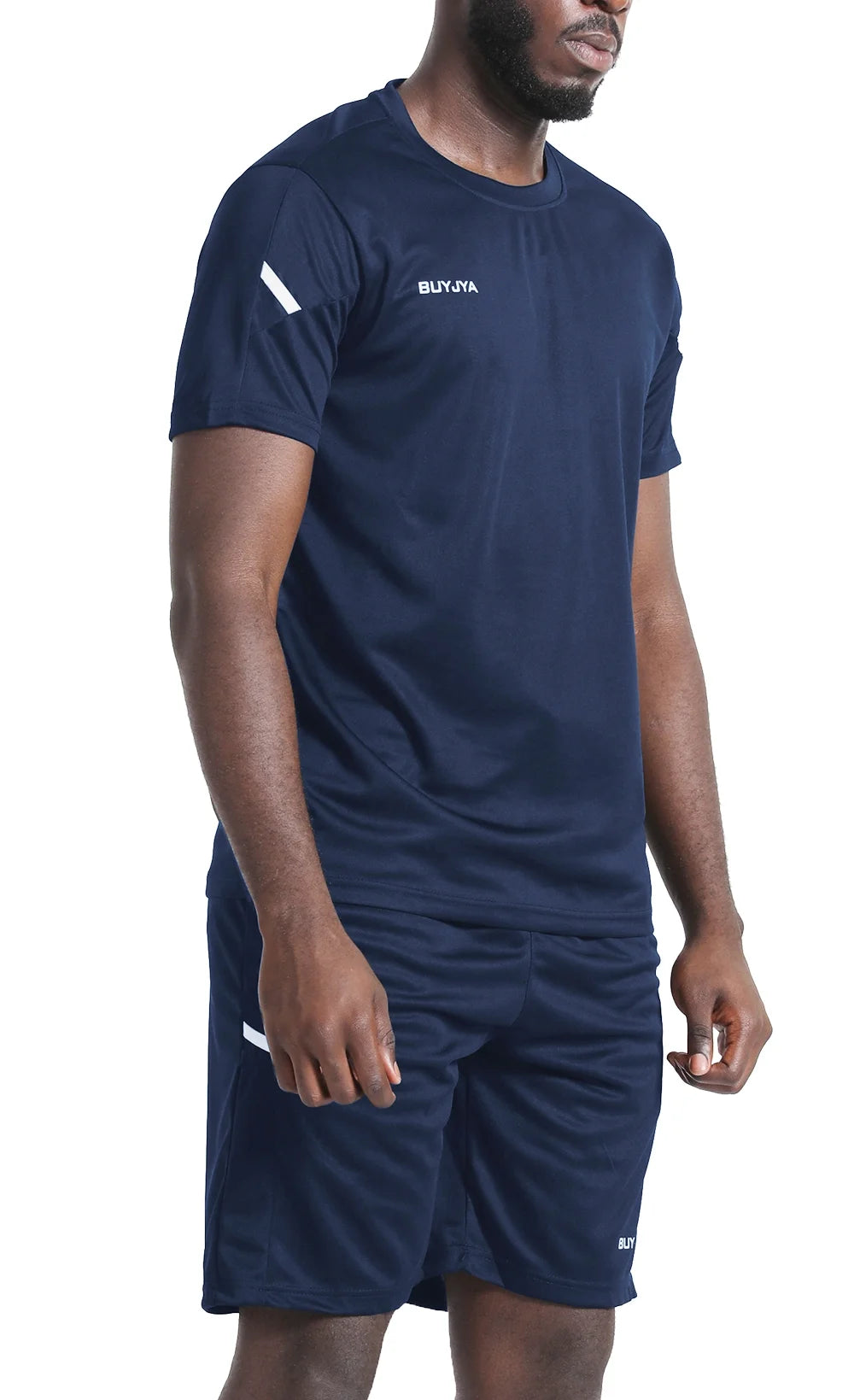 3Pack Men'S Workout Set Gym Clothes Active Shorts Shirt Set for Running Basketball Football and Daily Life,Size S-3XL