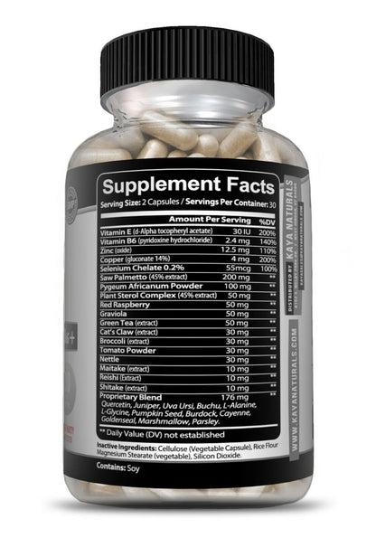 Prostate Supplement - Reduce Frequent Urges to Urinate - Stamina Supplement