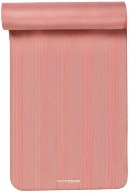 Retrospec Solana Yoga Mat 1/2" Thick W/Nylon Strap for Men & Women - Non Slip Exercise Mat for Yoga, Pilates, Stretching, Floor & Fitness Workouts