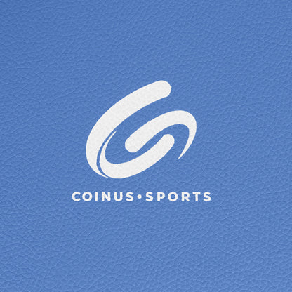 Tri-Fold Gymnastics Exercise Mat with Handles, 6' X 2' X 2", Blue