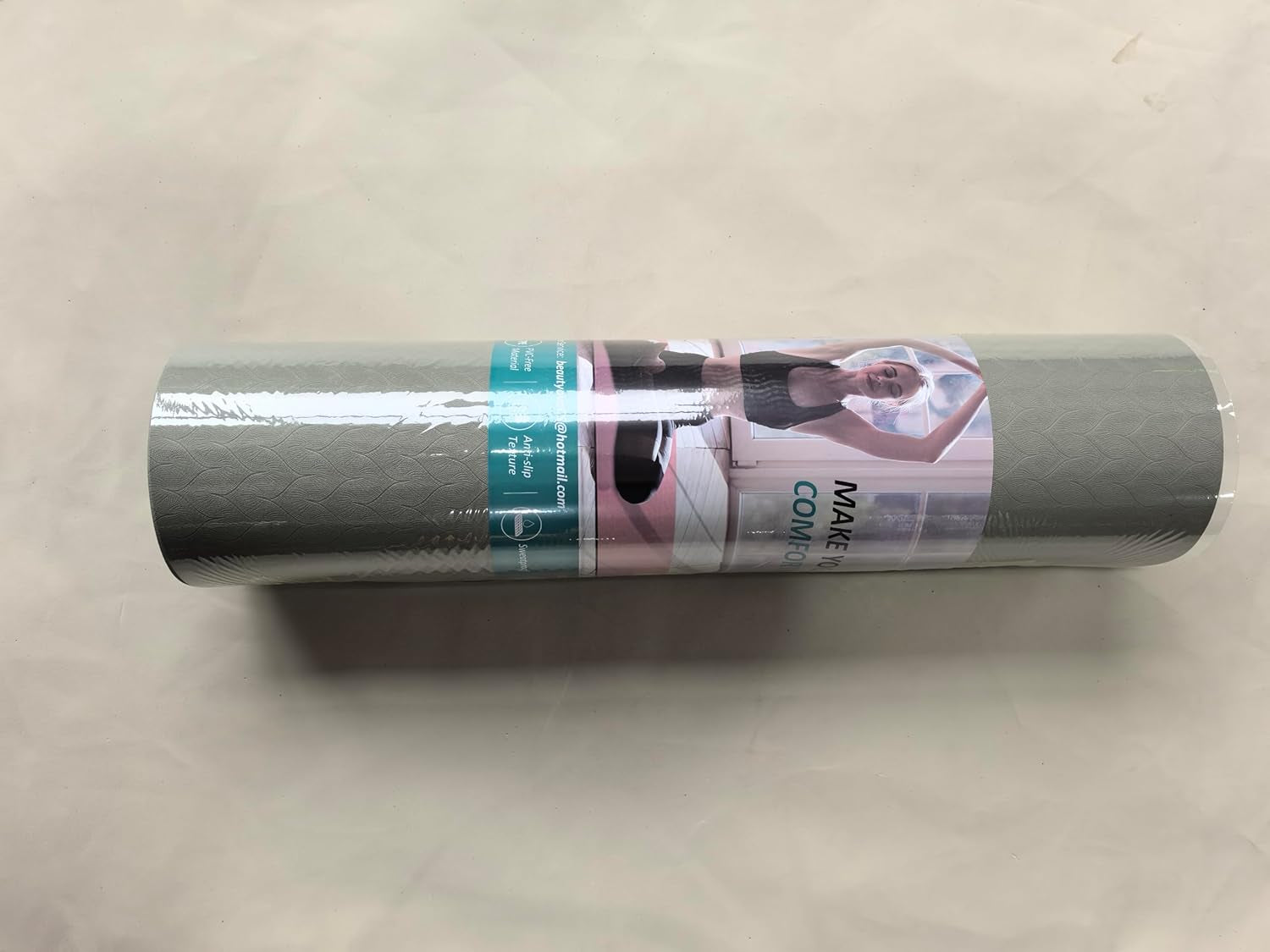 BEAUTYOVO Yoga Mat with Strap, 1/3 Inch Extra Thick Yoga Mat Double-Sided Non Slip, Professional TPE Yoga Mats for Women Men, Workout Mat for Yoga, Pilates and Floor Exercises