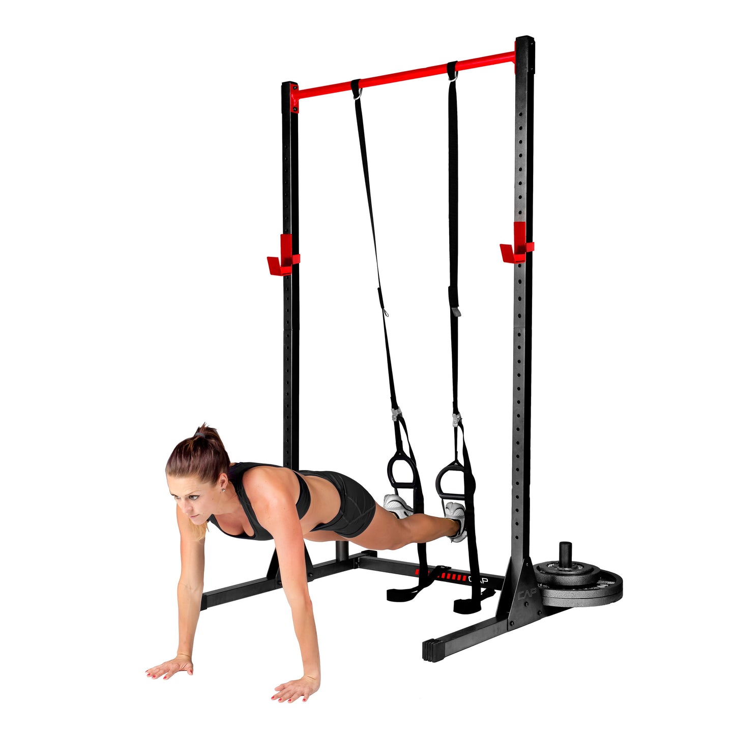 Barbell Multi-Functional Power and Squat Rack with Bar Holder