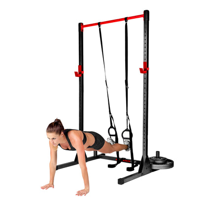 Barbell Multi-Functional Power and Squat Rack with Bar Holder