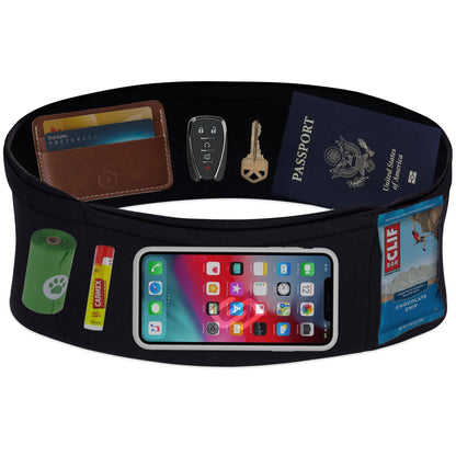 Versamax Running Belt, Anti-Theft Travel Belt, Exercise Waist Pack - Fits All Phones