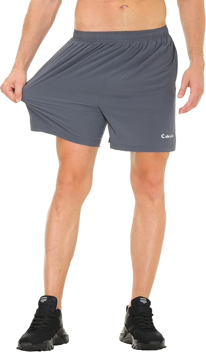 Cakulo Men'S 5 Inch Running Tennis Shorts Quick Dry Athletic Workout Active Shorts with Pockets