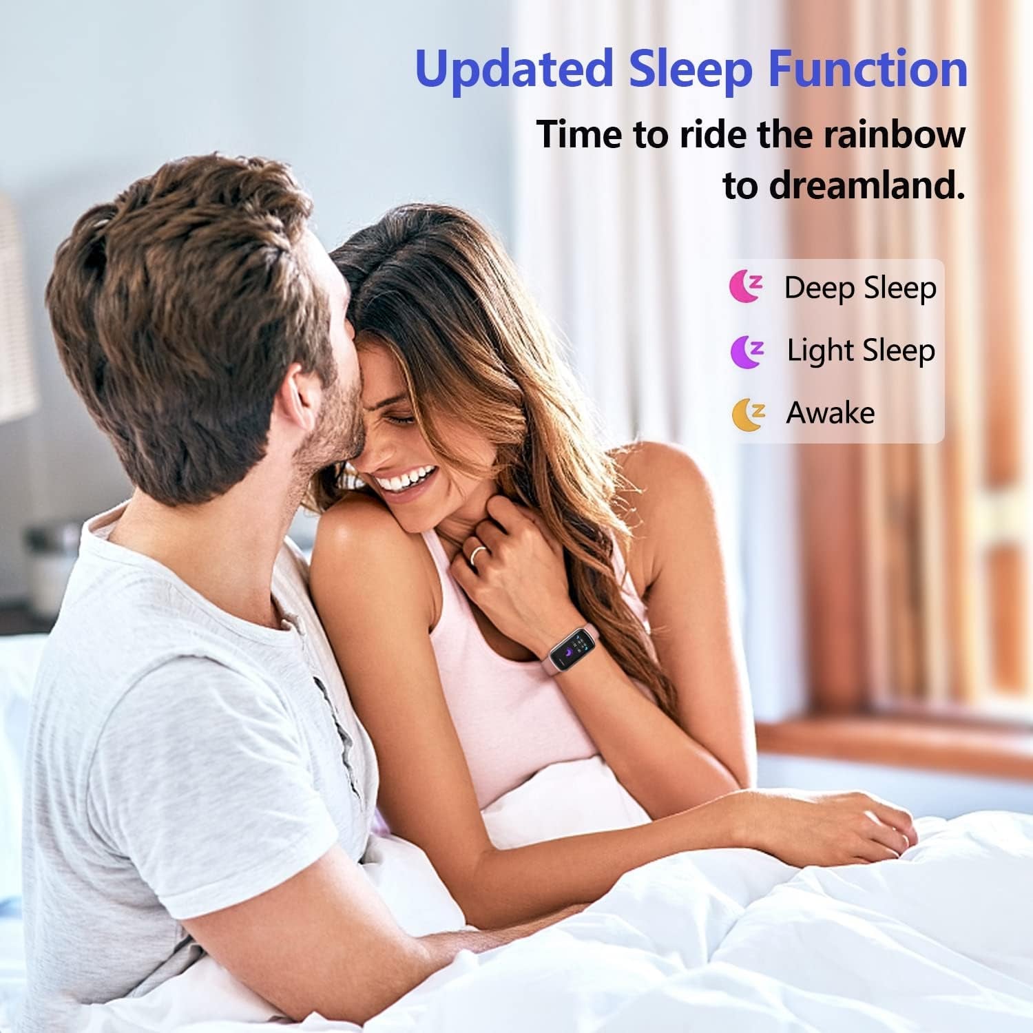 Morepro Fitness Tracker with Heart Rate Monitor, Blood Pressure Watch for Women, Waterproof Fitness Watch with Blood Oxygen Sleep Tracking, Activity Step Tracker Calorie Counter