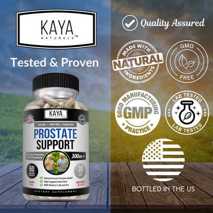 Prostate Supplement - Reduce Frequent Urges to Urinate - Stamina Supplement