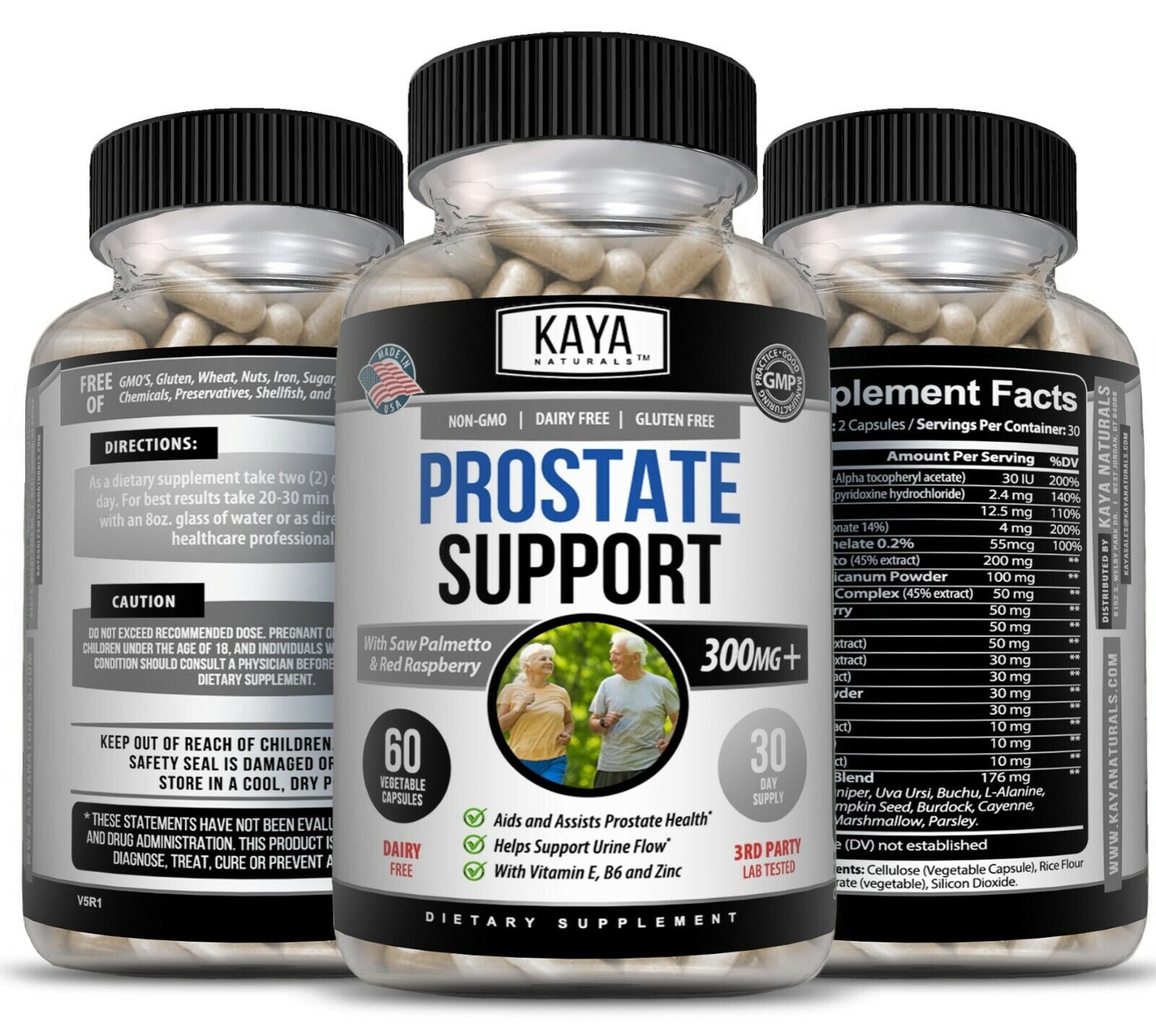 Prostate Supplement - Reduce Frequent Urges to Urinate - Stamina Supplement