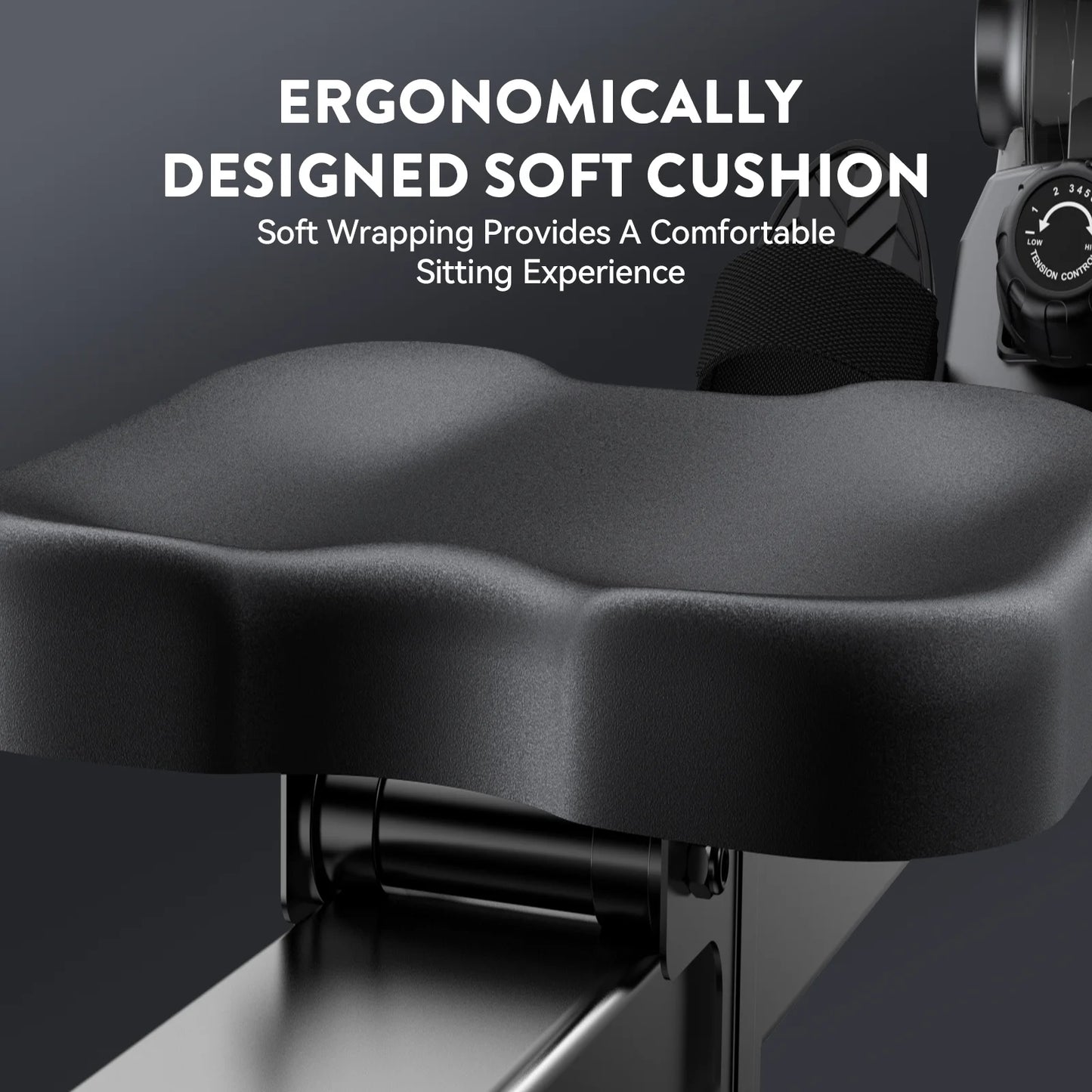 Magnetic Rowing Machines Rower Foldable with 8 Level Resistance Indoor Rower Machines with Digital Monitor & Transport Wheels Max Weight up to 350 Lbs