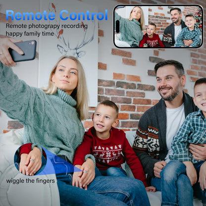 Smart Ring Fitness Tracker Ring for Men Women - Health Heart Rate Ring with Motion Tracking, Sleep Monitor, and Oximetry, No Subscription Fee, Family Care, Remote Photography, IP68 Waterproof(10#)