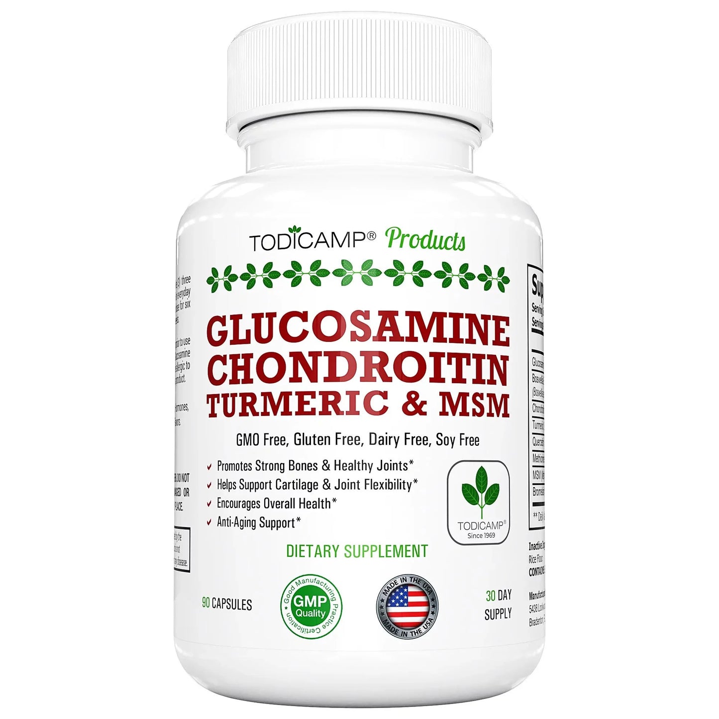 Joint Health Supplement - Glucosamine Chondroitin MSM - Cartilage Joint Support Supplement