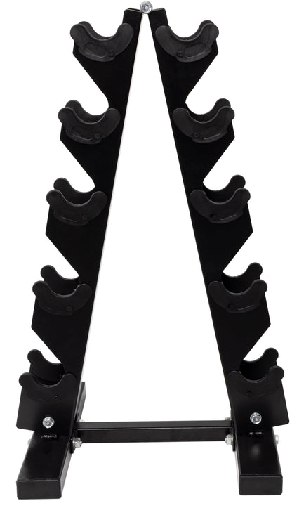 Dumbbell Set with Stand (2Lbs, 3Lbs, 5Lbs, 8Lbs, 10Lbs Set)