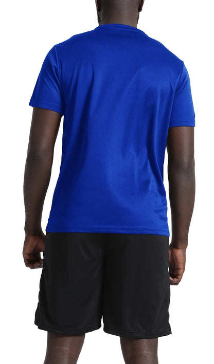 3Pack Men'S Workout Set Gym Clothes Active Shorts Shirt Set for Running Basketball Football and Daily Life,Size S-3XL