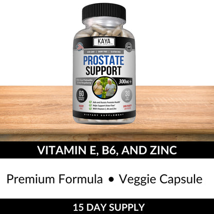 Prostate Supplement - Reduce Frequent Urges to Urinate - Stamina Supplement