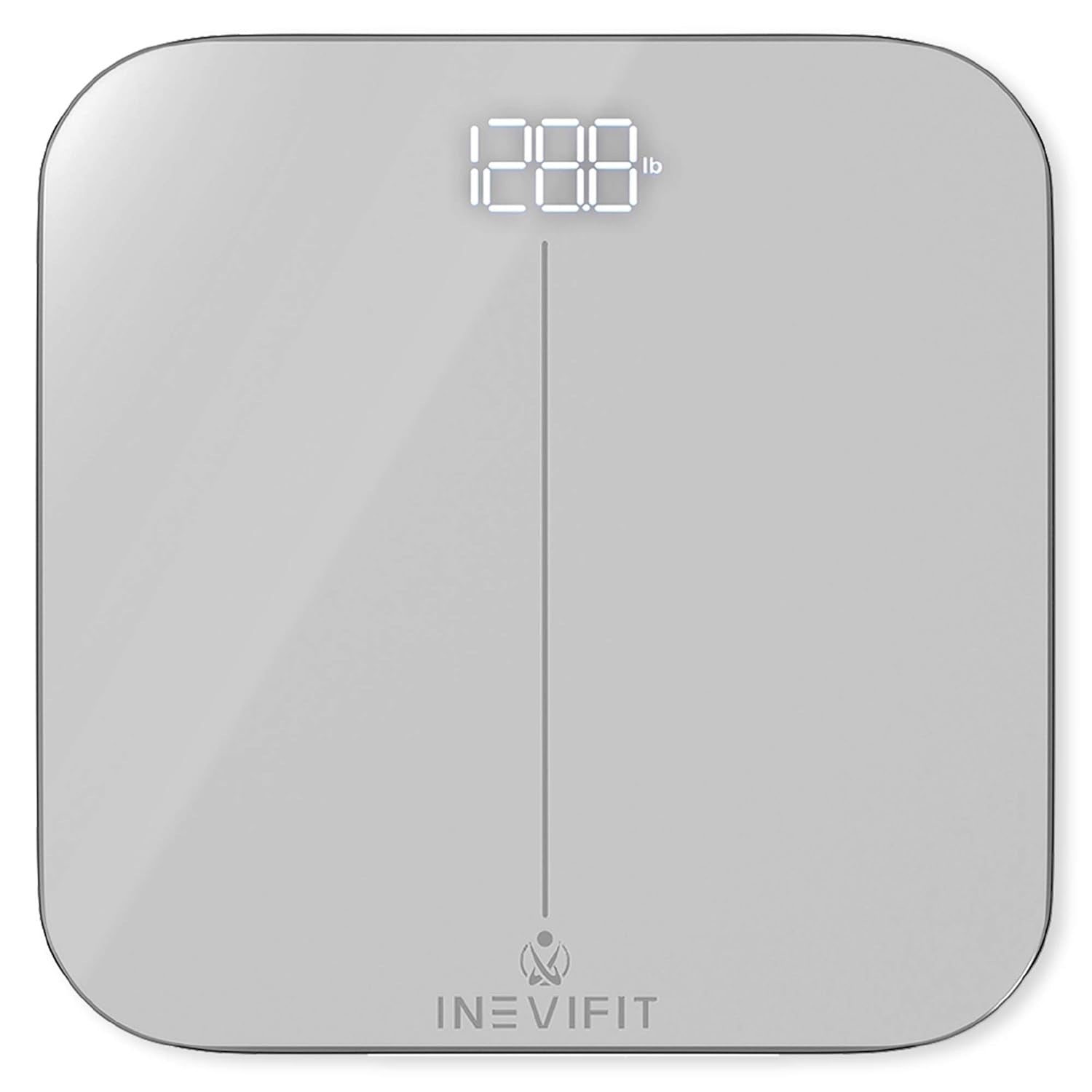 INEVIFIT Premium Bathroom Scale, Highly Accurate Digital Bathroom Body Scale, Precisely Measures Weight up to 400 Lbs