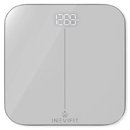 INEVIFIT Premium Bathroom Scale, Highly Accurate Digital Bathroom Body Scale, Precisely Measures Weight up to 400 Lbs