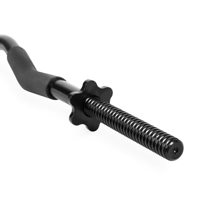 Standard 2-Piece Super Curl Bar with Threaded Ends