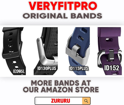 ZURURU Replacement Bands for Veryfitpro ID115Plus HR Fitness Tracker Smart Watch