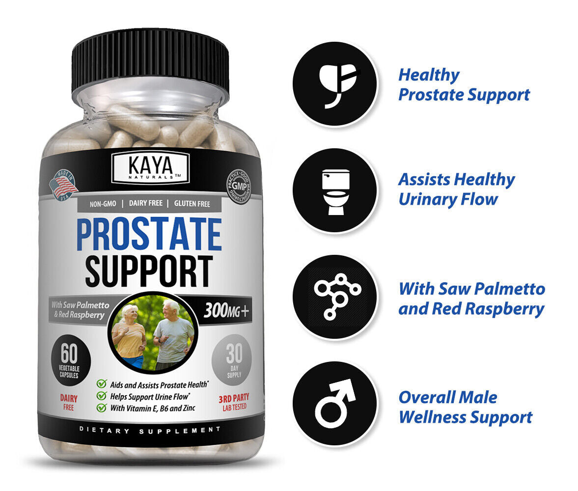 Prostate Supplement - Reduce Frequent Urges to Urinate - Stamina Supplement
