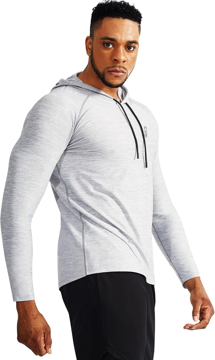 NELEUS Men'S Dry Fit Athletic Shirt Workout Running Long Sleeve Shirts with Hoods