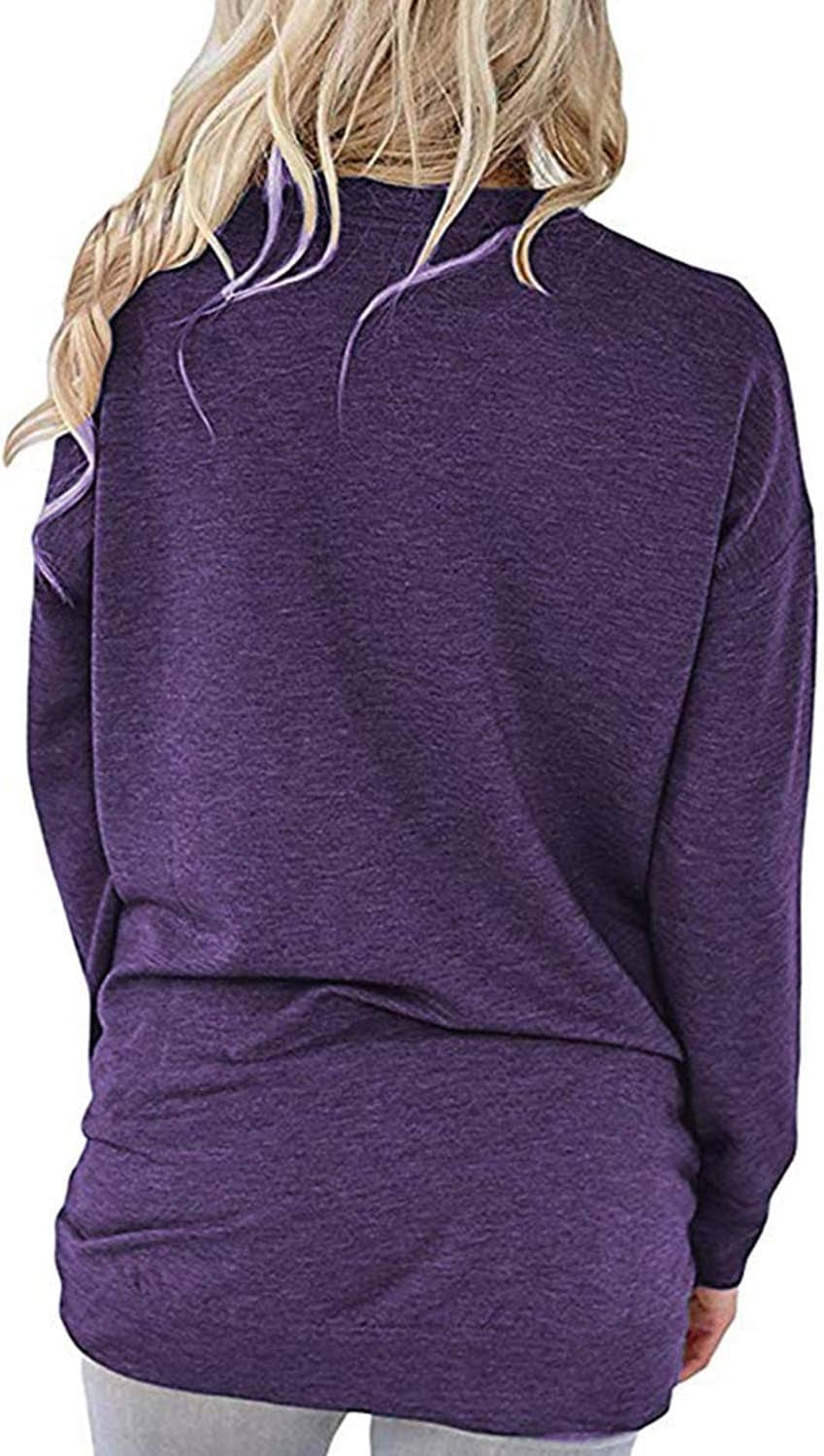 Mansy Women'S Faith Sweatshirt Loose Fit Long Sleeve Crewneck Christian Letter Print Tunic Tops with Pocket