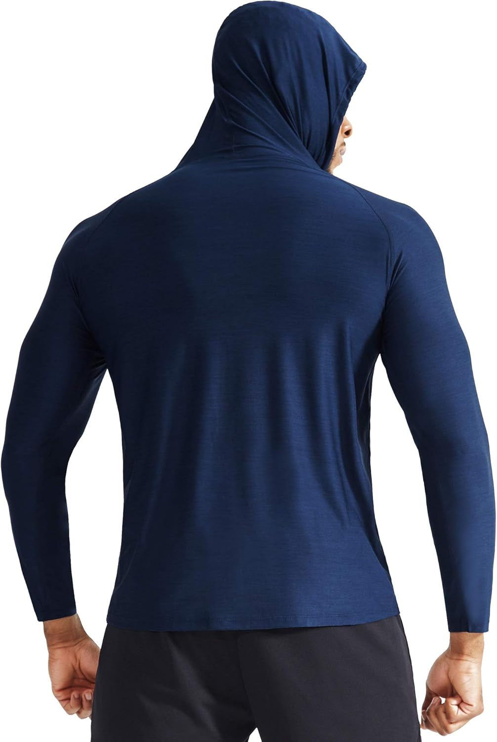 NELEUS Men'S Dry Fit Athletic Shirt Workout Running Long Sleeve Shirts with Hoods
