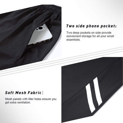 Runhit Gym Shorts for Men 3 Pack Mens Athletic Shorts 9 Inch Workout Basketball Running Shorts Men with Pockets